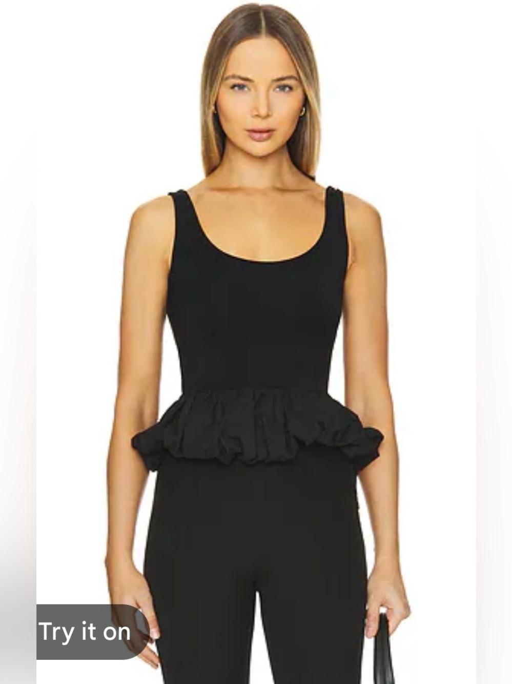 THE LINE BY K Fern Top In Black